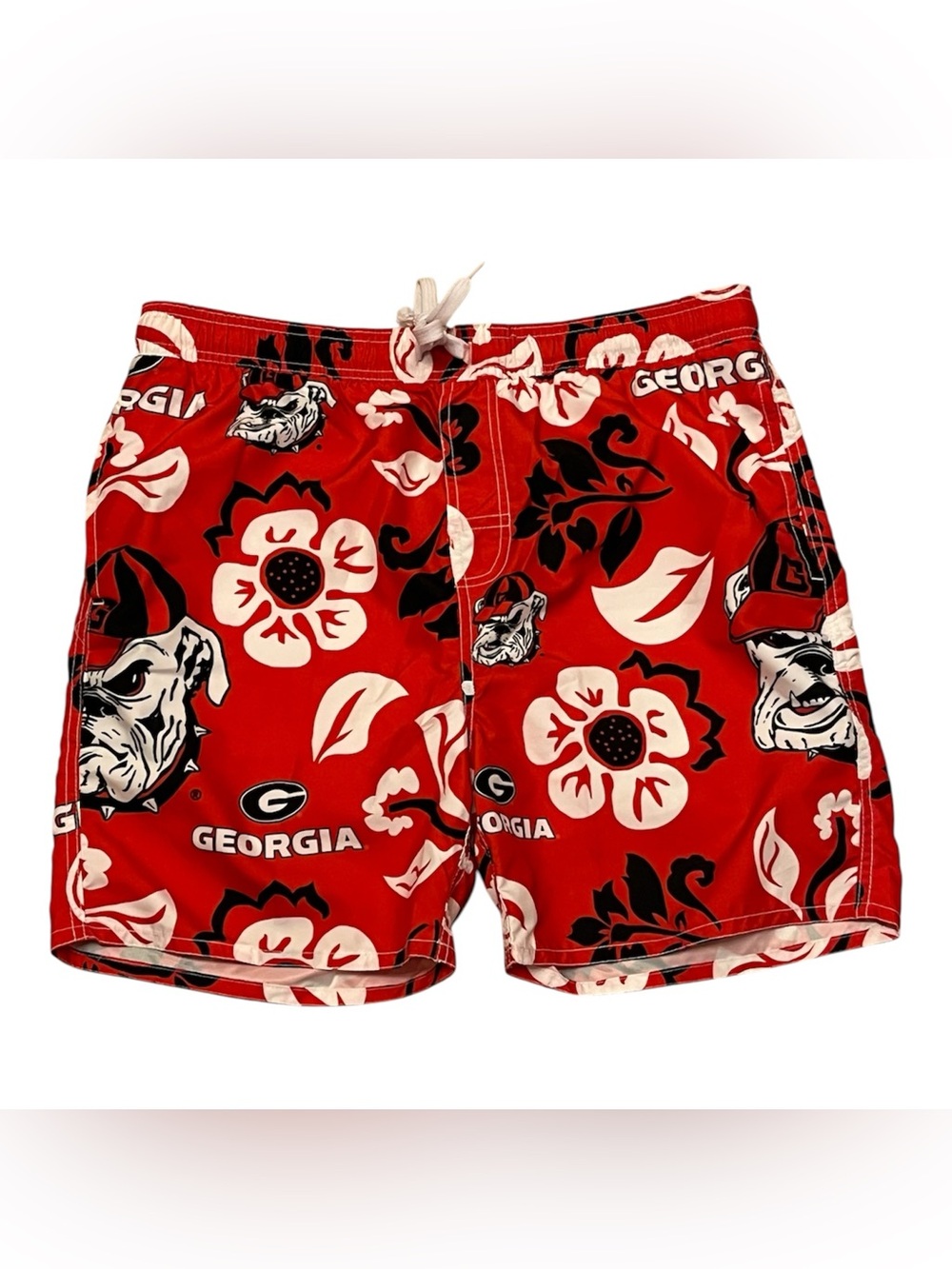 Georgia Bulldogs Wes and Willie Men’s Board Shorts